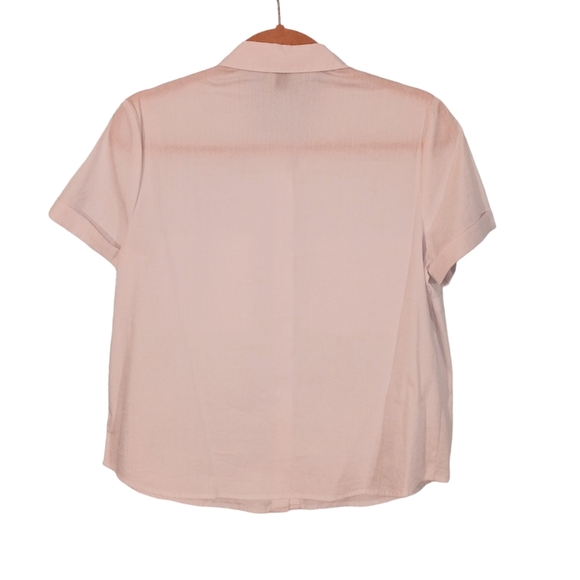 NWOT | Forever 21 Women's Button Down T-shirt | US M - Picture 3 of 4